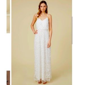 NWT Wayf Savannah Blouson Gown, Elopement Dress